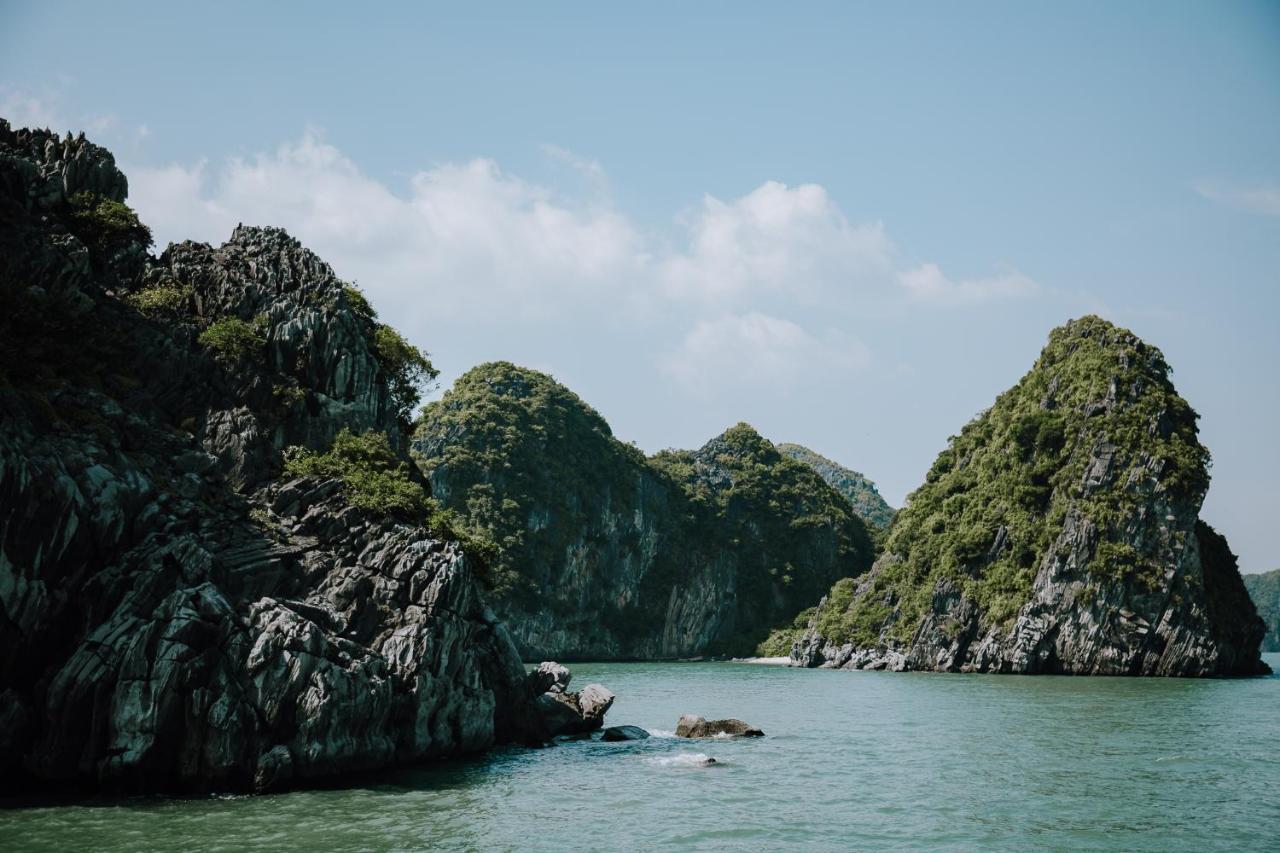Cat Ba Bay Cruises Otel Dong Khe Sau Dış mekan fotoğraf