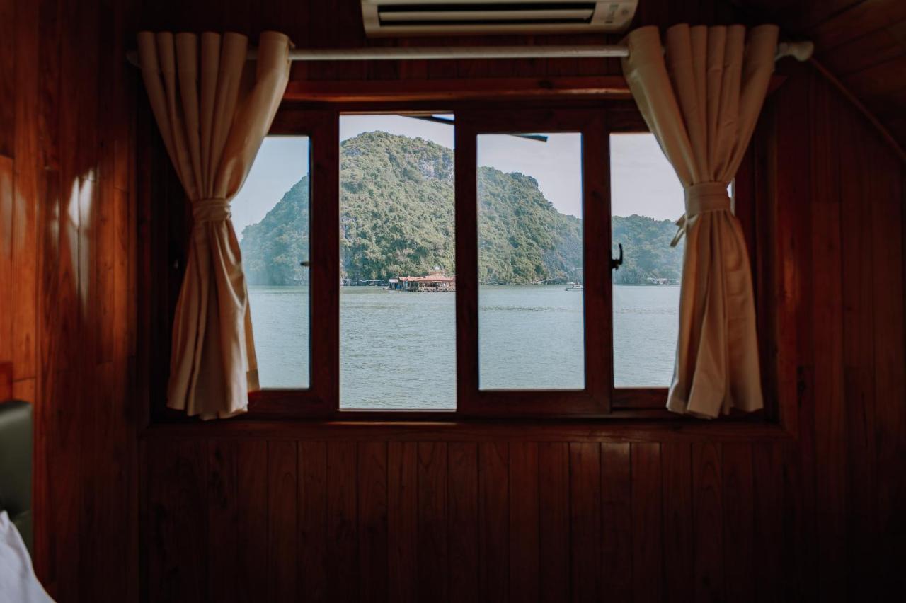 Cat Ba Bay Cruises Otel Dong Khe Sau Dış mekan fotoğraf