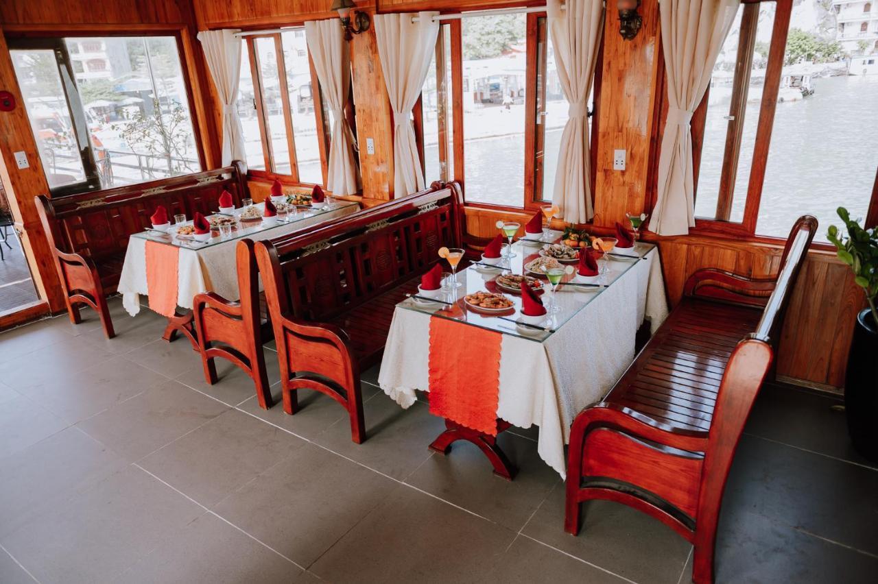 Cat Ba Bay Cruises Otel Dong Khe Sau Dış mekan fotoğraf