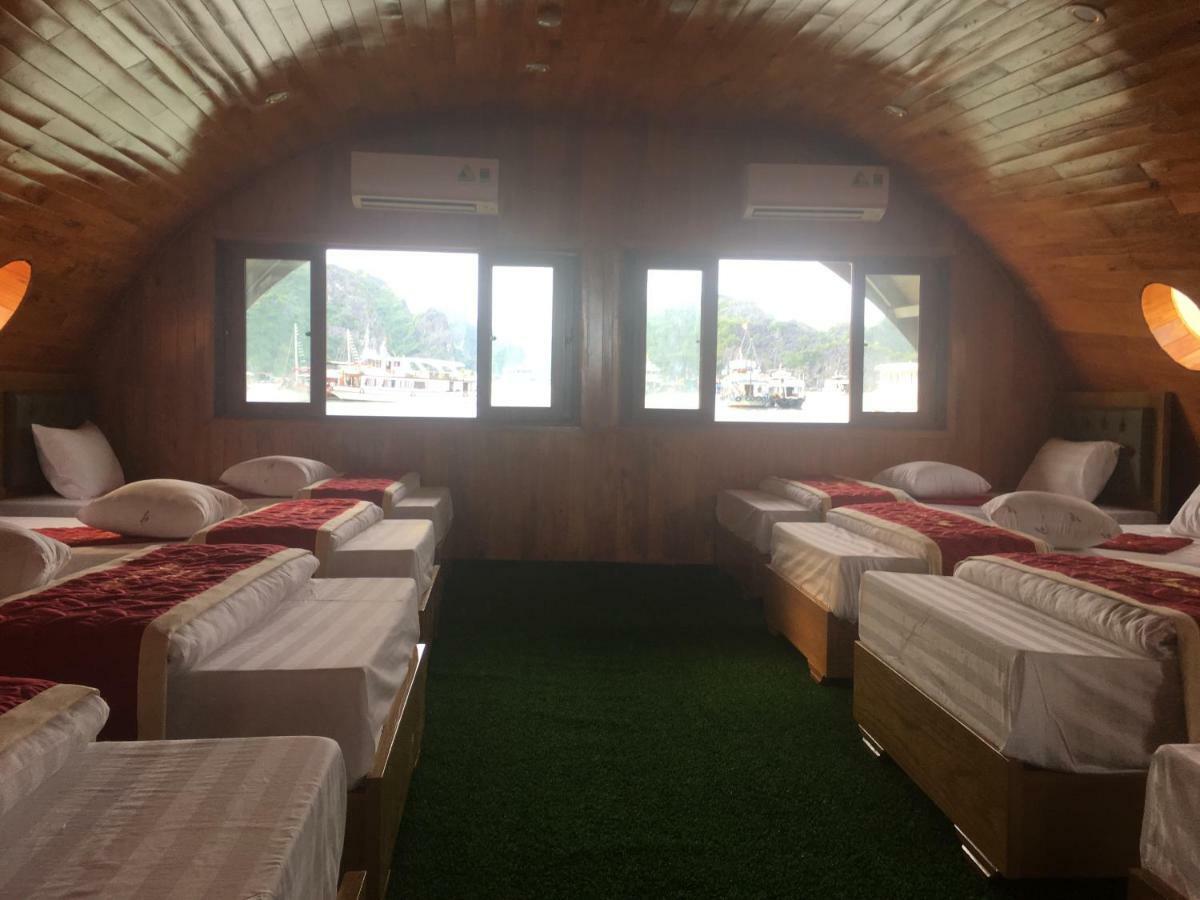 Cat Ba Bay Cruises Otel Dong Khe Sau Dış mekan fotoğraf